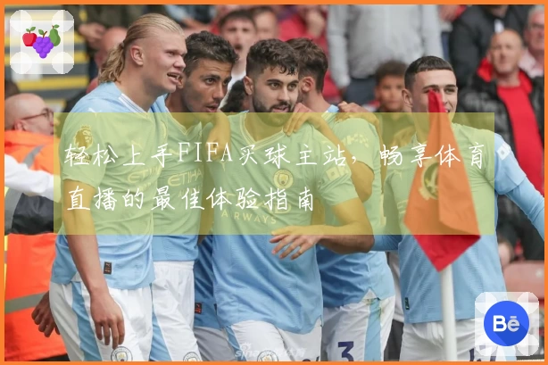 轻松上手FIFA买球主站，畅享体育直播的最佳体验指南